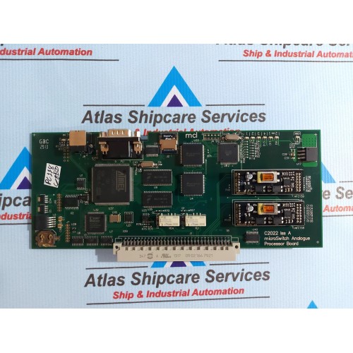 MCL MARINEX C2022 MICROSWITCH ANALOGUE PROCESSOR BOARD