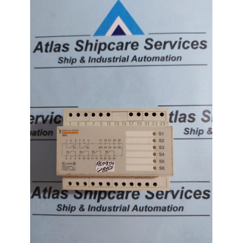 MERLIN GERIN M6c CONTROLLER MODULE 33104