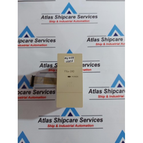 MITSUBISHI FX2N-2AD ANALOG INPUT MODULE