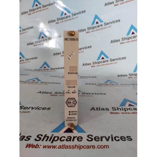 MONICON TECHNOLOGY MC1000-D CONTROL MODULE C15005-CAT16