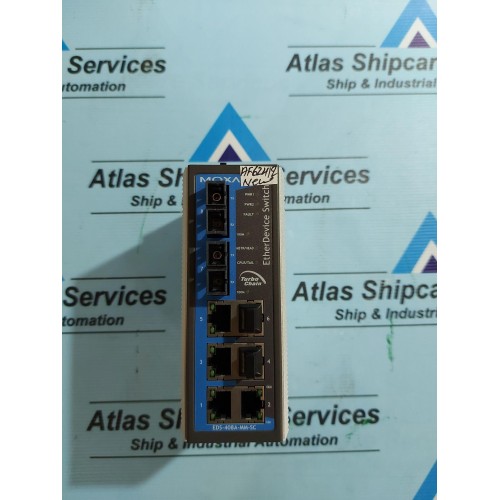 MOXA EDS-408A-MM-SC-T ETHERDEVICE SWITCH