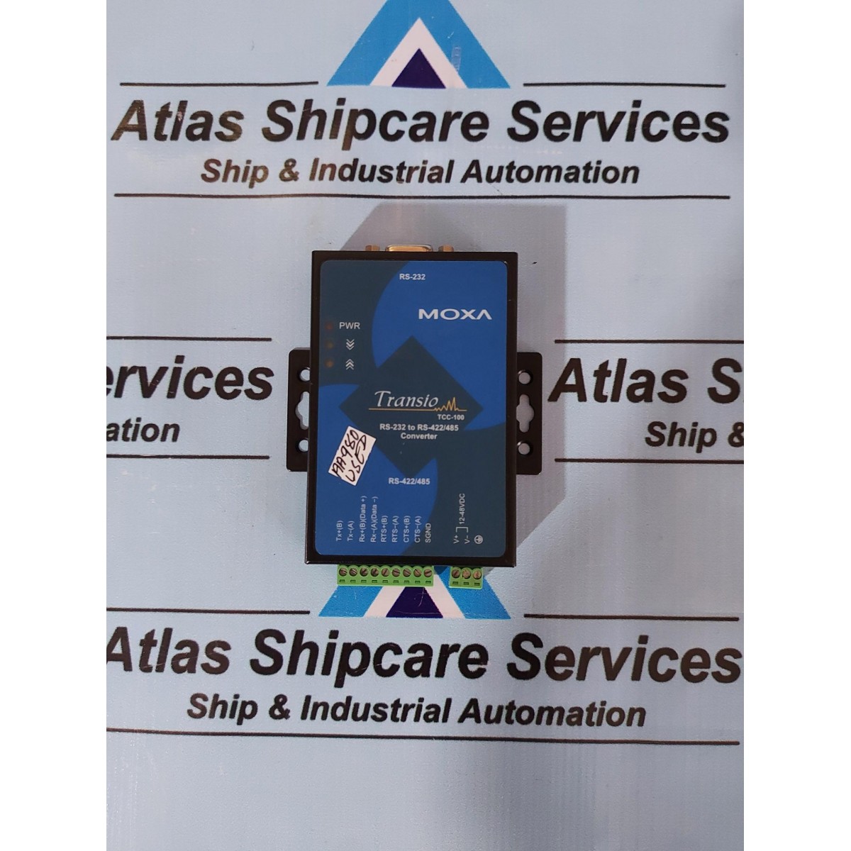 MOXA TRANSIO TCC-100 RS-232 TO RS-422/485 CONVERTER| Atlas Shipcare ...