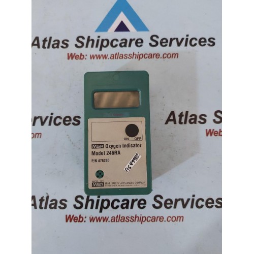 MSA 246RA OXYGEN INDICATOR P/N 476260