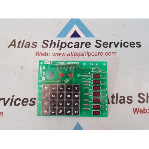 NABCO KB-101-01 PCB CARD