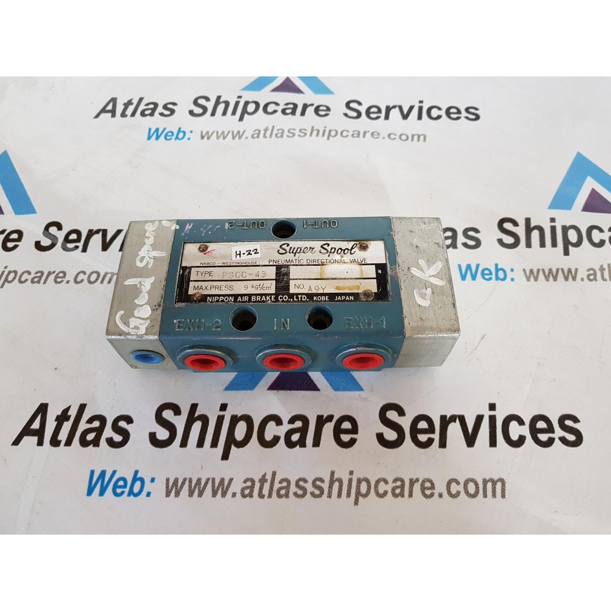 NABCO PSCC-43 PNEUMATIC DIRECTIONAL VALVE| Atlas Shipcare Services