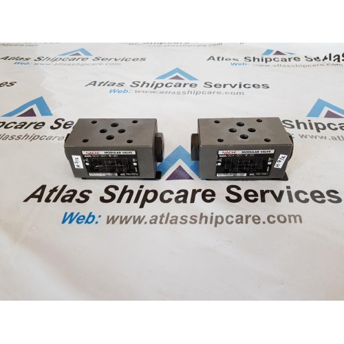 NACHI FUJIKOSHI OCV-GO1-W-20 MODULAR VALVE 