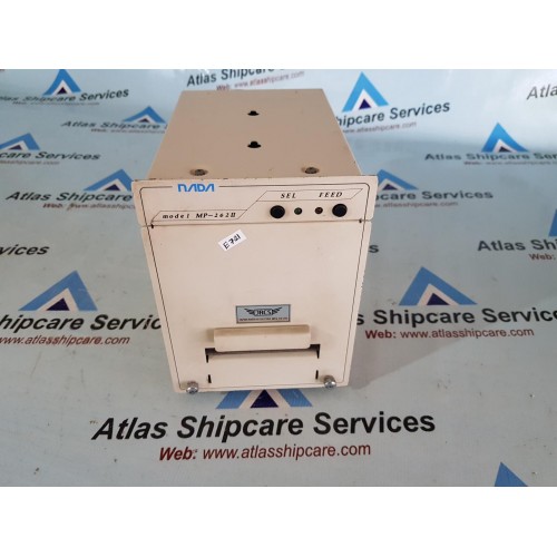 NADA ELECTRONICS JRCS SMS-U20F-A26J ALARM PRINTER