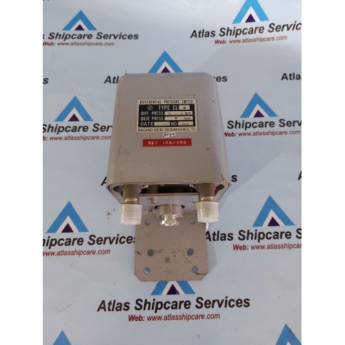 NAGANO KEIKI CL10 DIFFERENTIAL PRESSURE SWITCH