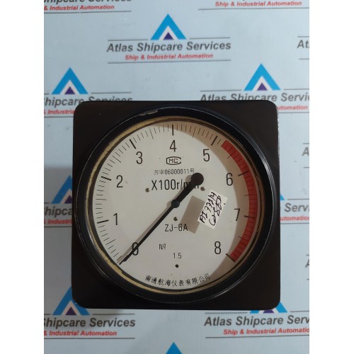 NANTONG MARINE ZJ-6A ELECTRIC TACHOMETER