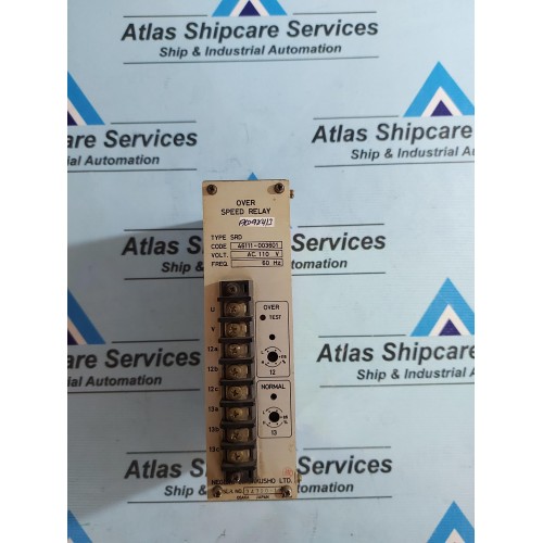 NEGISHI SEISAKUSHO SRD OVER SPEED RELAY 46111-003601