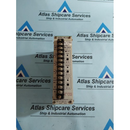 NEGISHI SEISAKUSHO SRT2 SPEED RELAY