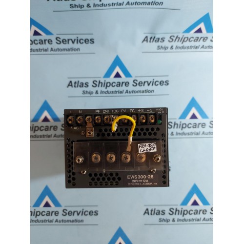 NEMIC-LAMBDA EWS300-28 POWER SUPPLY 100-120V 8A 50/60Hz