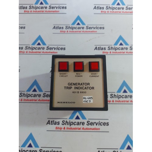 NESELCO 601 B 6900 GENERATOR TRIP INDICATOR