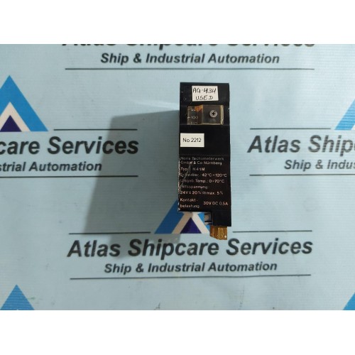 NORIS TACHOMETERWERK H41M LIMIT VALUE SWITCH 0-70'C