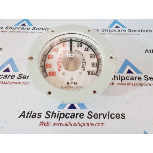 NUNOTANI KEIKI FE 150SK ELECTRIC PROPELLER SHAFT REVOLUTION INDICATOR