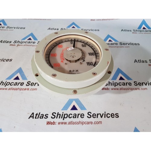 NUNOTANI KEIKI JIS F 8521 D-HE150 ELECTRIC PROPELLER SHAFT TACHOMETER