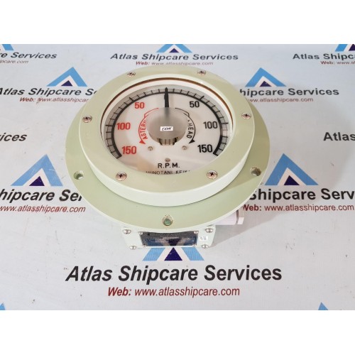 NUNOTANI KEIKI JIS F 8521-FE150K ELECTRIC PROPELLER SHAFT REVOLUTION INDICATOR