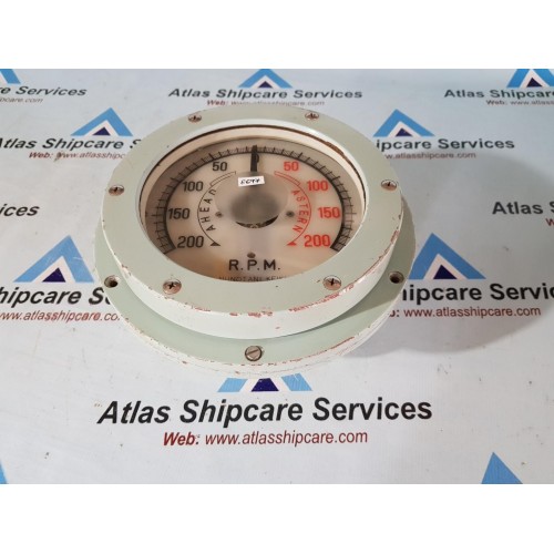 NUNOTANI KEIKI JIS F 8521-HL150K ELECTRIC PROPELLER SHAFT REVOLUTION INDICATOR