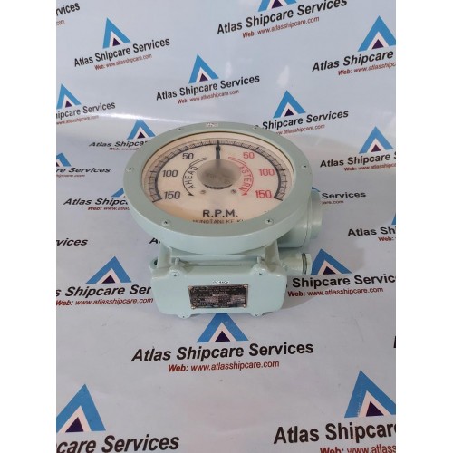 NUNOTANI KEIKI JIS F 8521-SD200K ELECTRIC PROPELLER SHAFT REVOLUTION INDICATOR