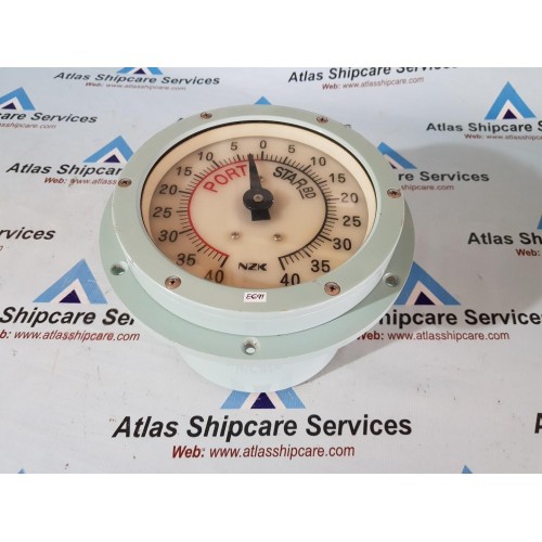 NZK FL-150 ELECTRIC RUDDER ANGLE INDICATOR