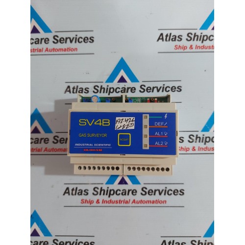 OLDHAM SV4B GAS SURVEYOR CENTRALE GE DETECTION CONTROL UNIT 6514807 SV4B