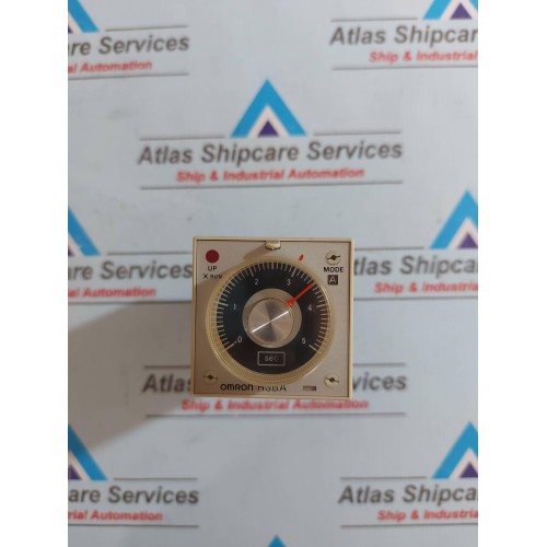OMRON H3BA-305 TIMER RELAY 0-5 Sec