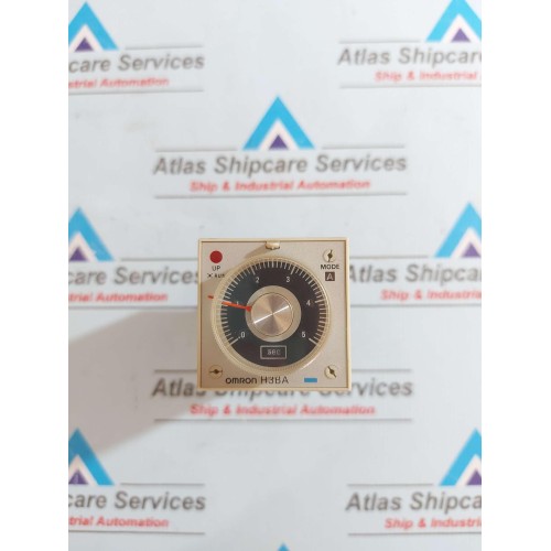 OMRON H3BA-305 TIMER RELAY 0-5 Sec