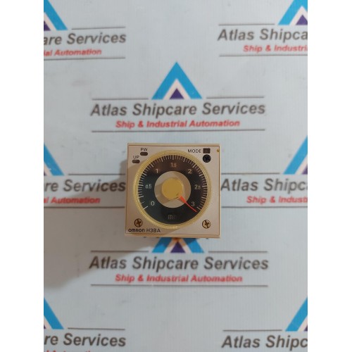OMRON H3BA-N8H TIMER RELAY 0-3 Min