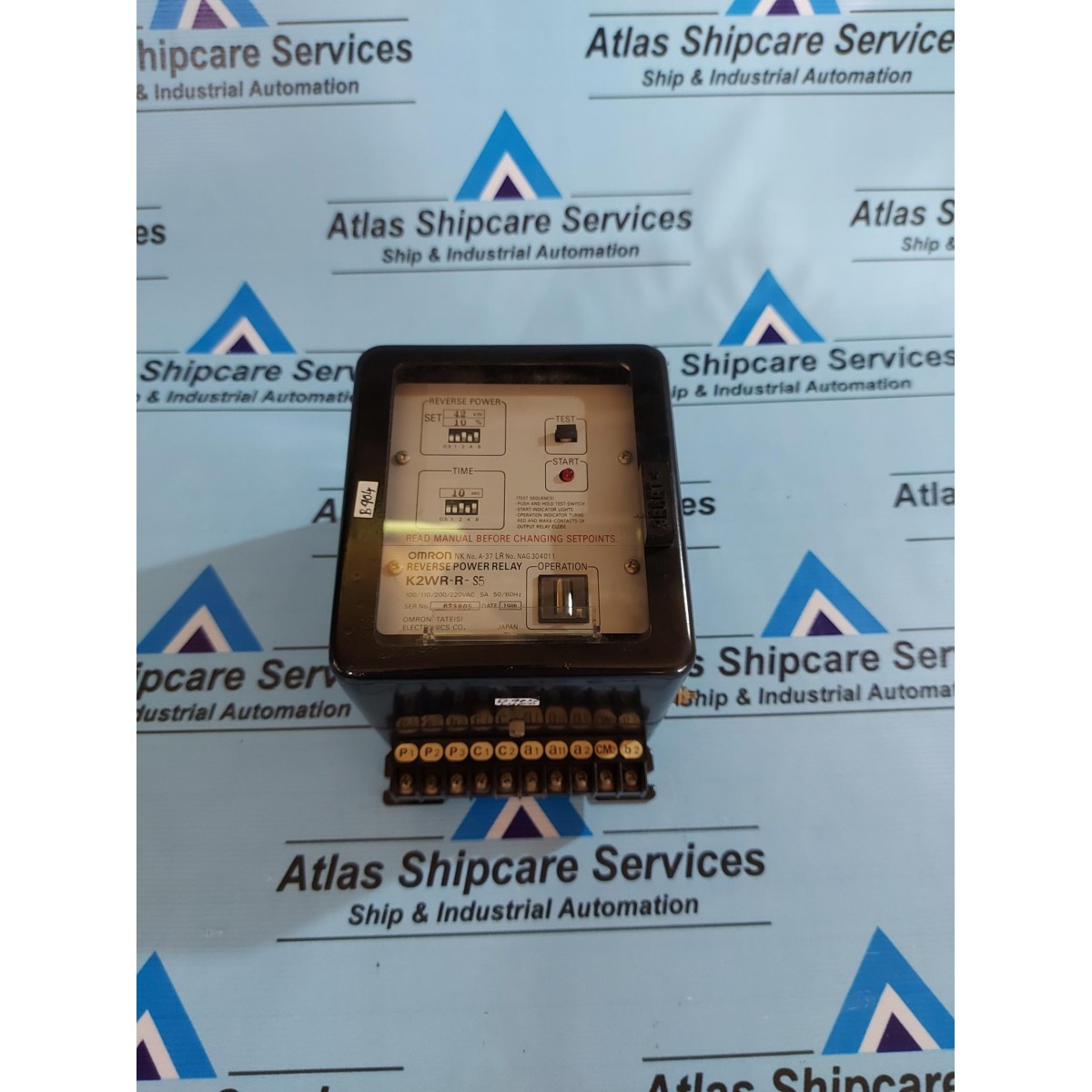 OMRON K2WR-R-S5 REVERSE POWER RELAY| Atlas Shipcare Services