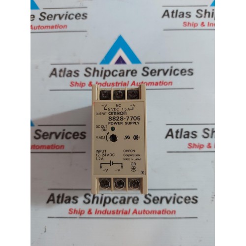 OMRON S82S-7705 POWER SUPPLY