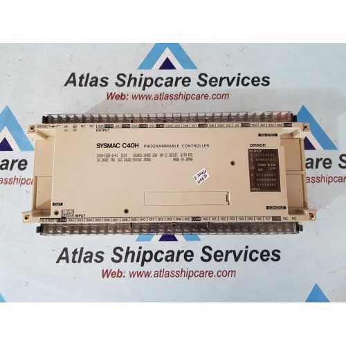 OMRON SYSMAC C40H PROGRAMMABLE CONTROLLER