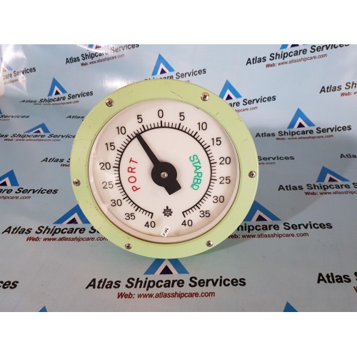 OSAKA NUNOTANI FL 200 ELECTRIC RUDDER ANGLE INDICATOR