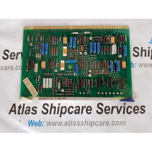 PCB CARD SAAB MARINE ELECT SIGNAL PROCESSING 1, PU1,PB9