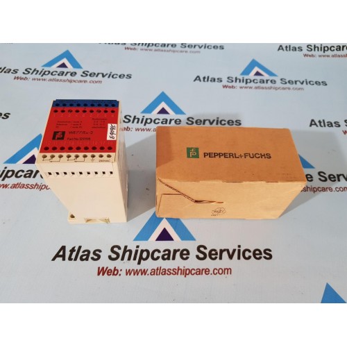 PEPPERL + FUCHS WE77/EX-2 220V SWITCH AMPLIFIER