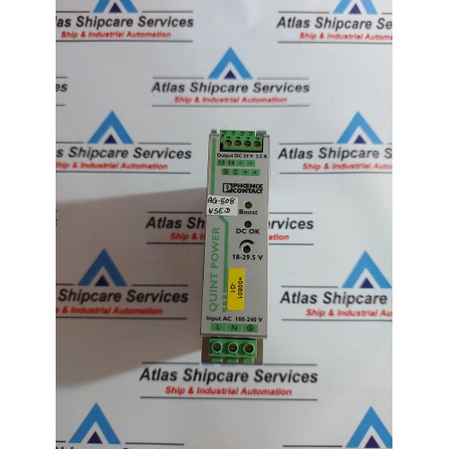 PHOENIX CONTACT QUINT-PS/1AC/24DC/3.5 2866747 POWER SUPPLY UNIT