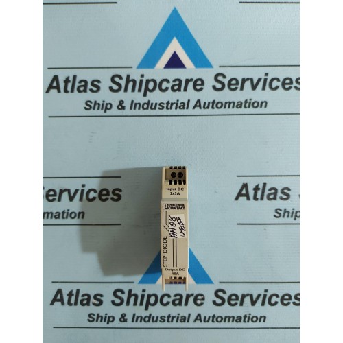 PHOENIX CONTACT STEP-DIODE/5-24DC/2x5/1x10 REDUNDANCY MODULE