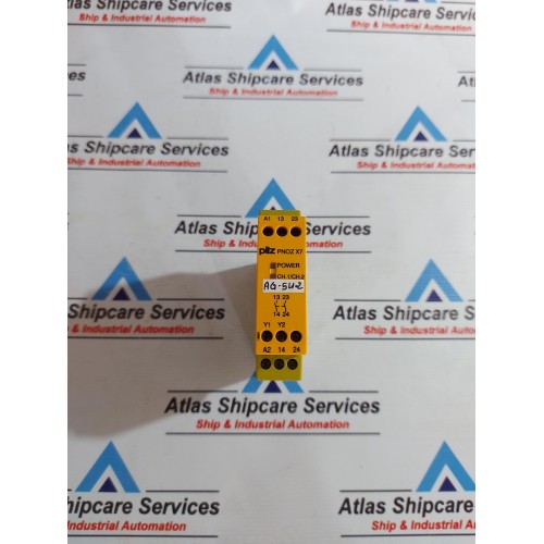 PILZ PNOZ X7 24VACDC 2n/o SAFETY RELAY