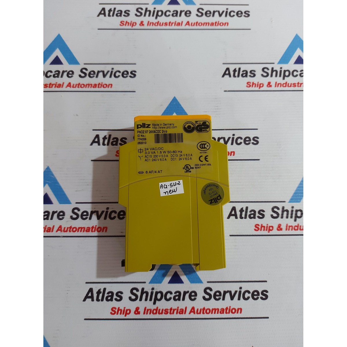 PILZ PNOZ X7 24VACDC 2n O SAFETY RELAY Atlas Shipcare Services