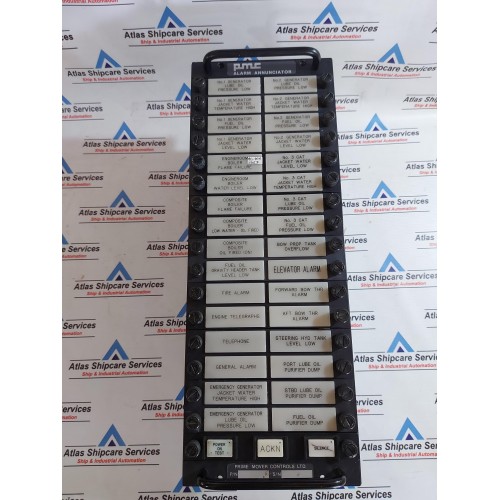 PMC ALARM ANNUNCIATOR 8421-9019