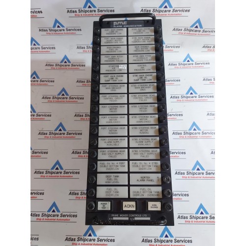 PMC ALARM ANNUNCIATOR 8421-9019 REV.1