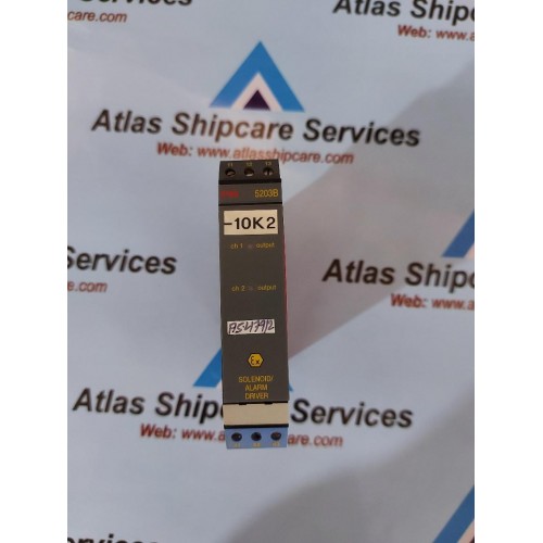 PR ELECTRONICS 5203B EX SOLENOID/ALARM DRIVE 