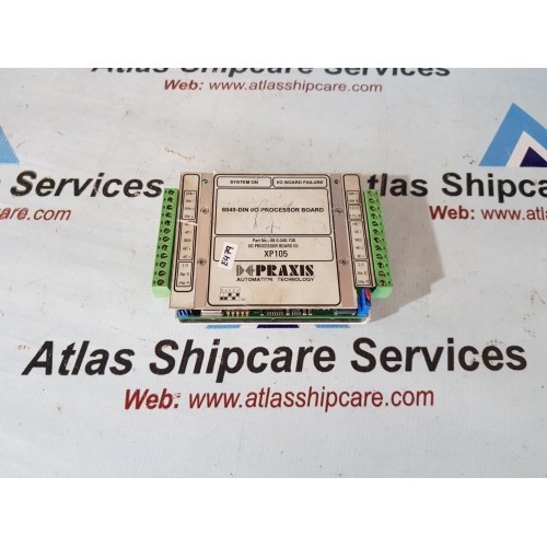 PRAXIS AUTOMATION XP105 98.6.049.706 I/O PROCESSOR BOARD