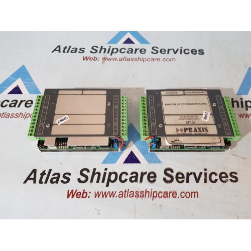 PRAXIS AUTOMATION XP107 98.6.049.706 I/O PROCESSOR BOARD