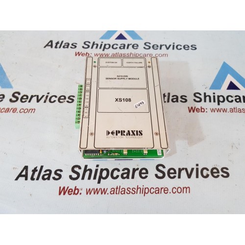 PRAXIS AUTOMATION XS108 SENSOR SUPPLY MODULE