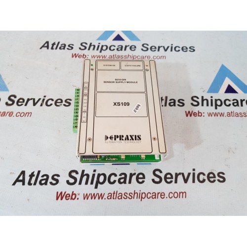 PRAXIS AUTOMATION XS109 SENSOR SUPPLY MODULE