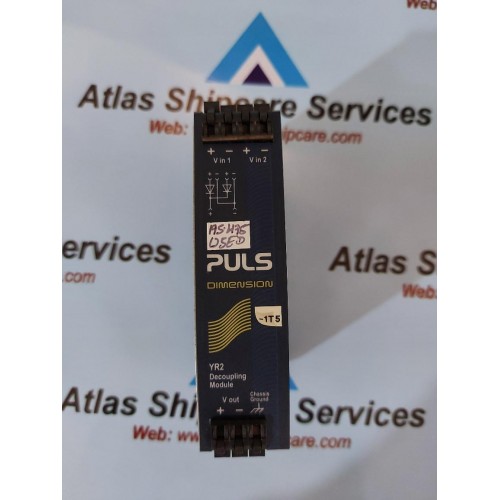 PULS YR2.DIODE DUAL REDUNDANCY AND DECOUPLING MODULE