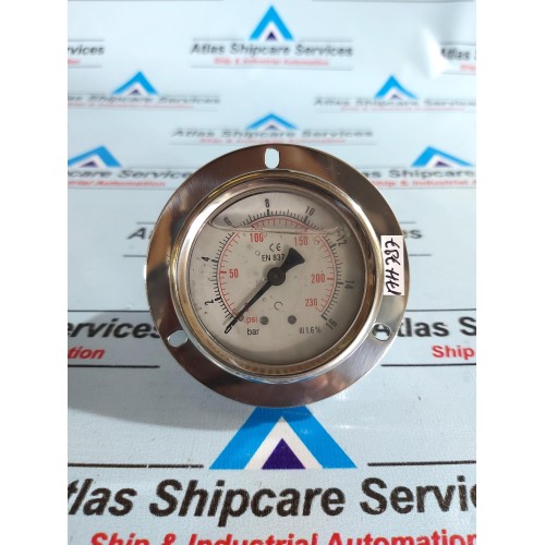RANCILIO EN-837.1 BOILER MANOMETER/PRESSURE GAUGE 0-230 Psi