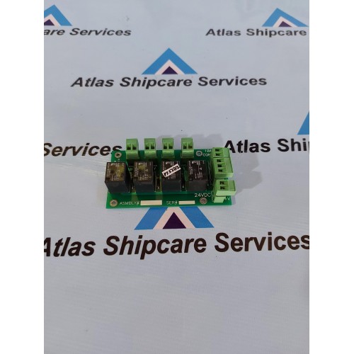 RELAY BOARD 10A DRY CONTACT PT812 REV.2
