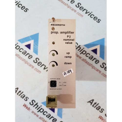 REXROTH VT 2010 S49/2 PROPORTIONAL AMPLIFIER BOARD