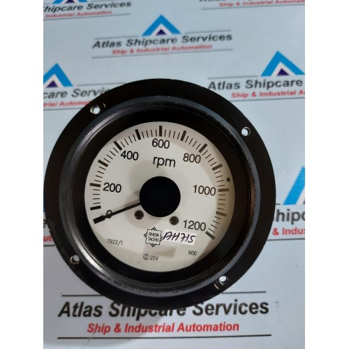 RHEINTACHO 7922/1 PRESSURE GAUGE 0 TO 1200 Rpm